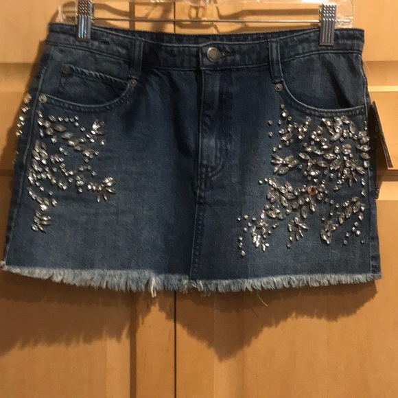 Free People Dresses & Skirts - New Free People Jean Skirt